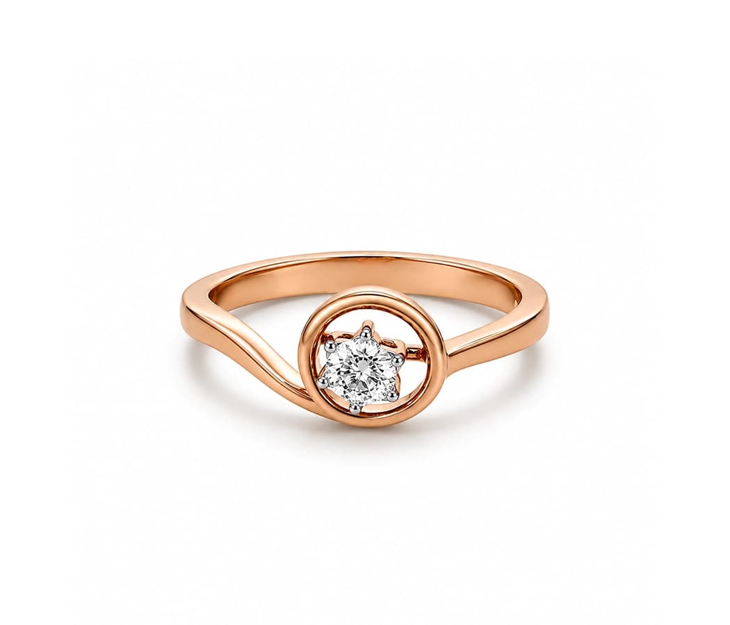 Bloom Halo Diamond Ring