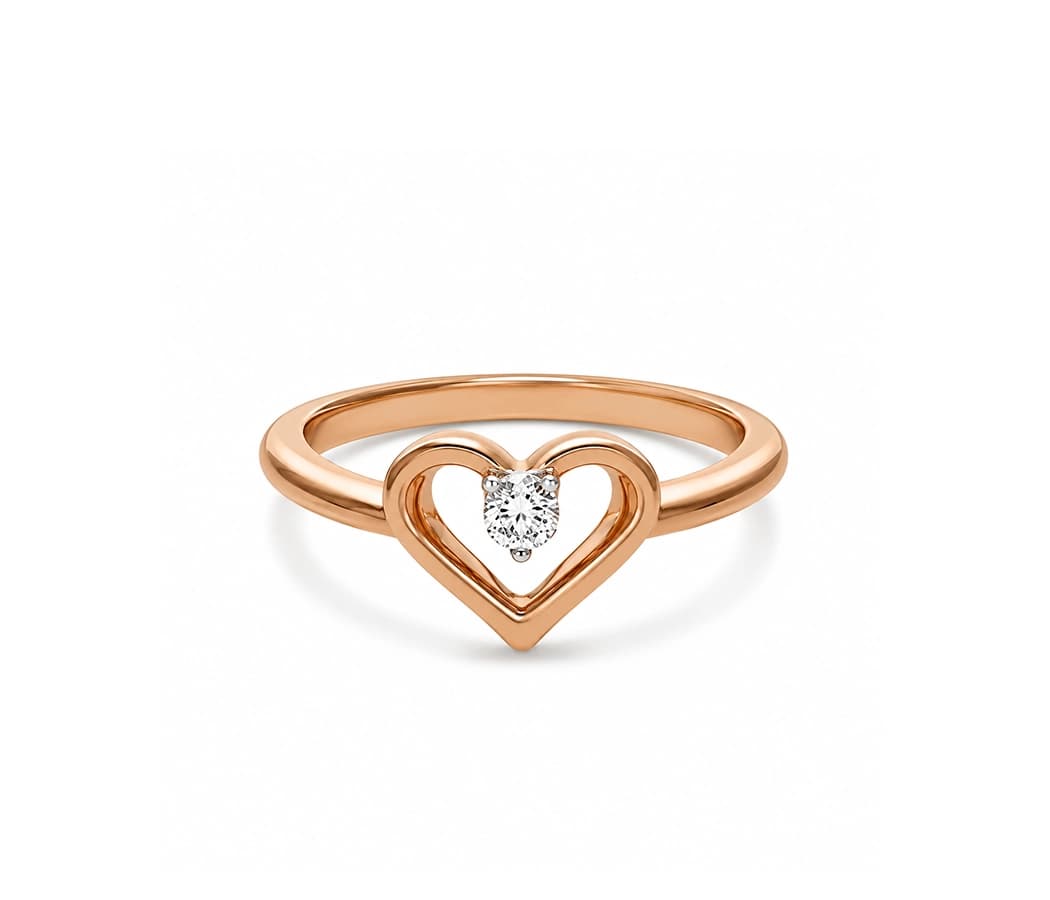 Eternal Heart Diamond Ring