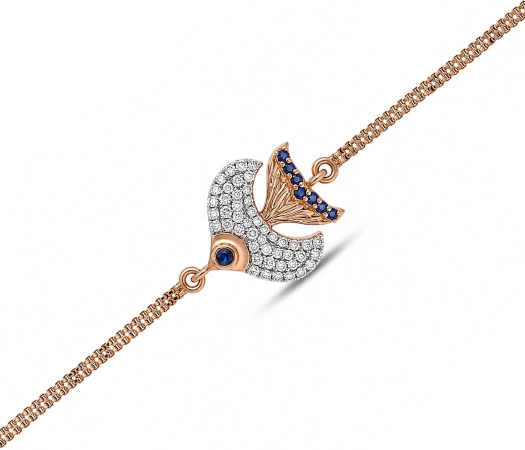 Azure Koi Bracelet