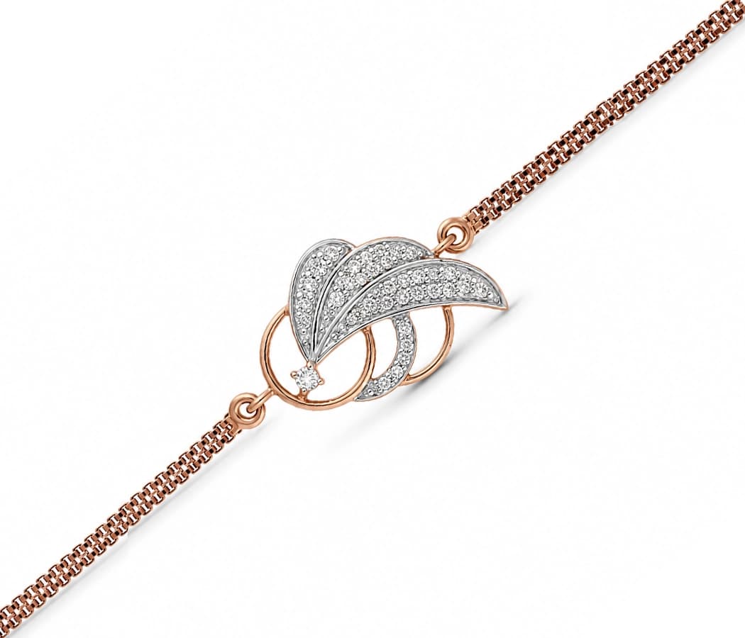 Celeste Leaf Bracelet