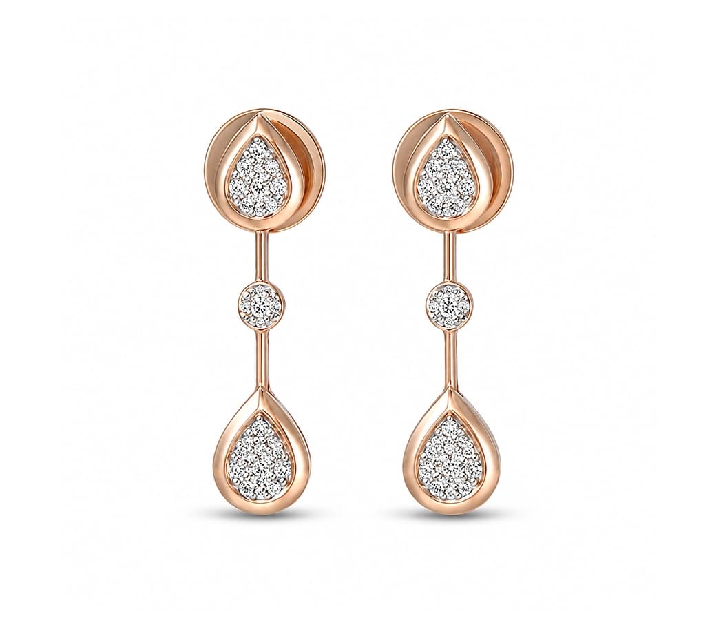 Teardrop Drop Earrings