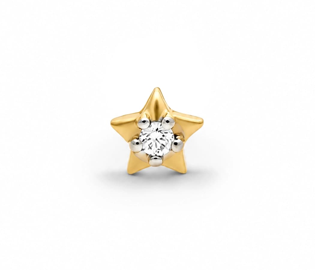 PinStarlume Diamond Nose Pin