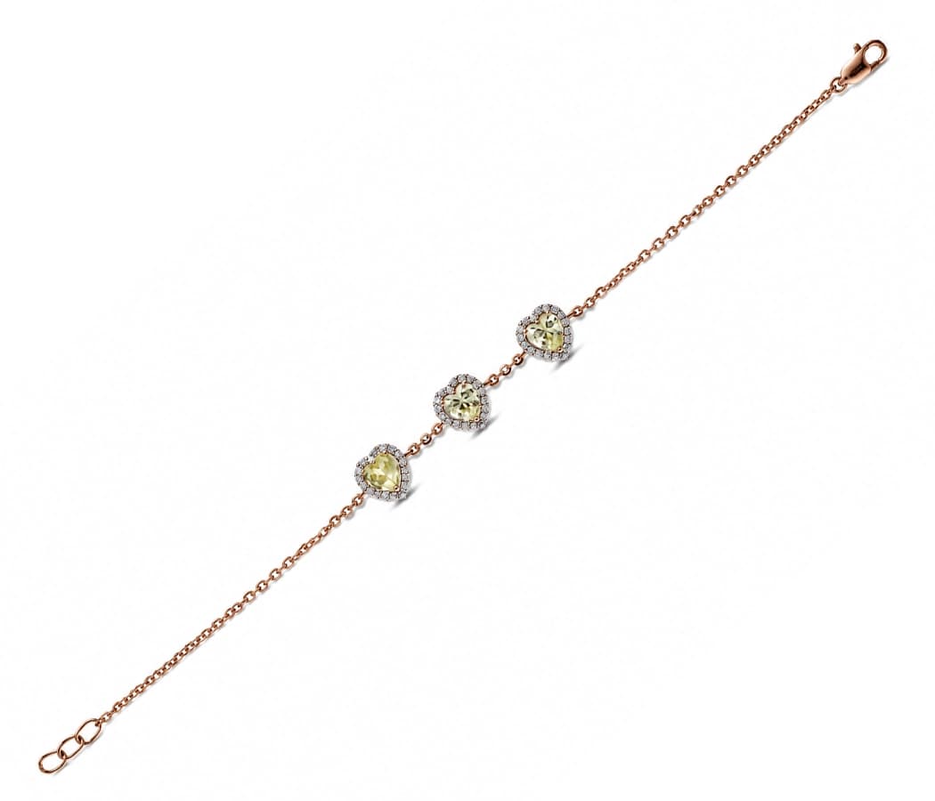 Solara Hearts Bracelet