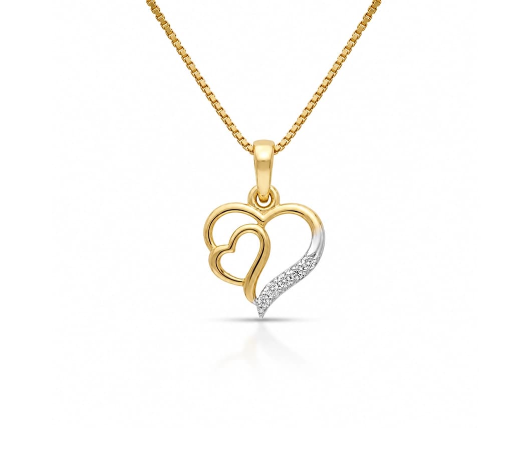 Twin Hearts Locket