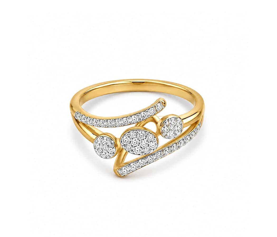 Aurelia Cascade Ring